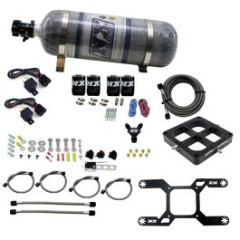 Billet Crossbar Plate System Dry Quad Stage 100-2000HP 4500 Flange 12LB Nitrous Express NX 66447-12
