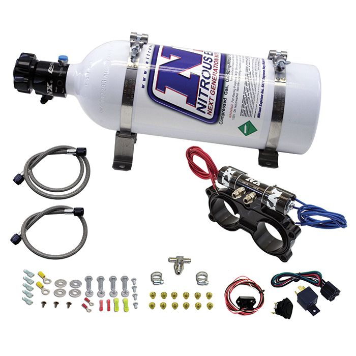 Sistema de inyección de óxido nitroso para Honda Talon SXS con botella de 5 lb Nitrous Express NX 67015-05P