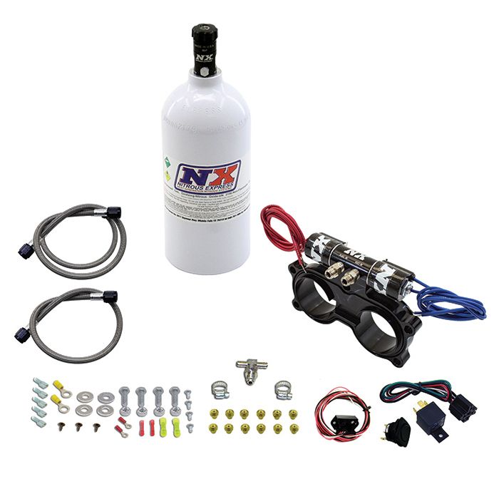 Sistema de inyección de óxido nitroso para Honda Talon SXS con botella de 2.5 lb Nitrous Express NX 67015-2.5P