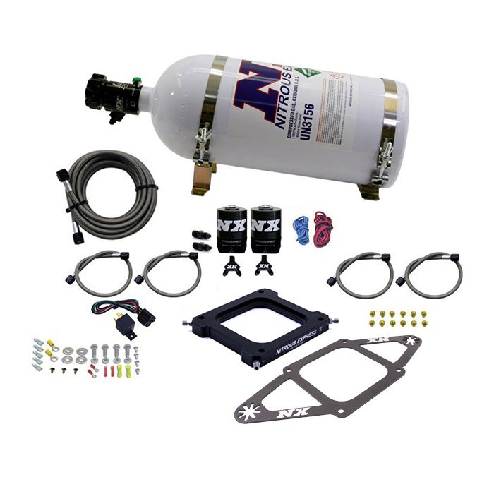 4500 Assassin Plate Gasoline Pro-Power 100-500HP with 10lb Nitrous Express NX 67570-10 bottle