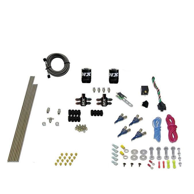 Sistema de nitro direct port de 4 cilindros EFI gasolina (100-150-250 CV) sin botella Nitrous Express NX 80004EFI-00