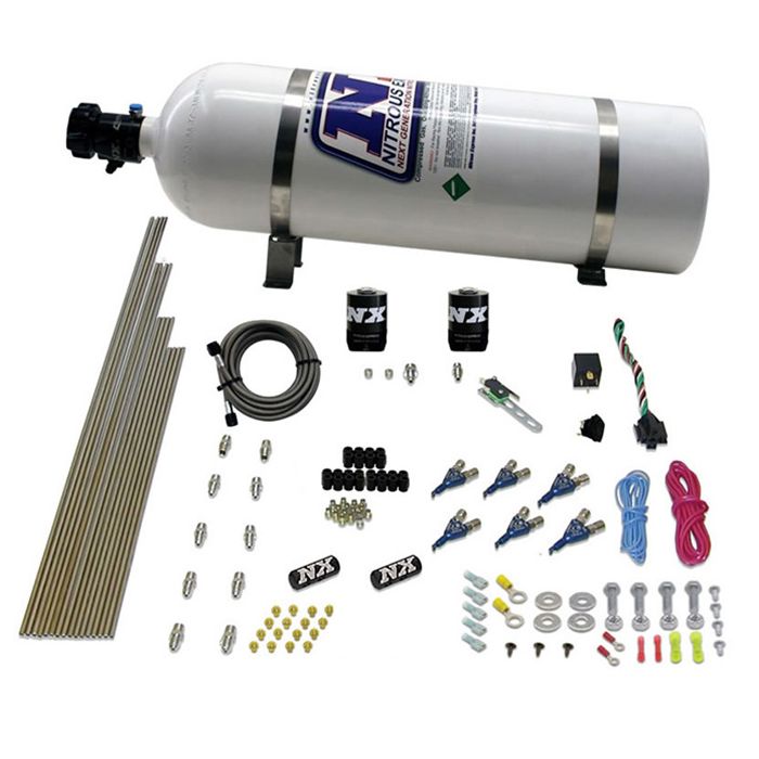 150-375 HP 6-cylinder direct injection gas engine with 15 lb Nitroux Express NX 80006-15 bottle
