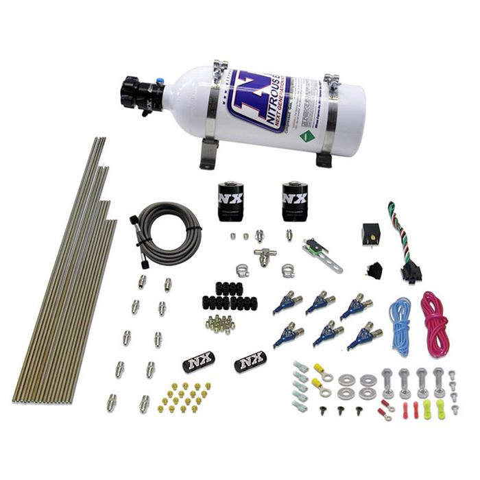 6-Cylinder EFI Direct Port Nitrous System for Gasoline (150-375 HP) 5 LB Nitrous Express NX 80006EFI-05