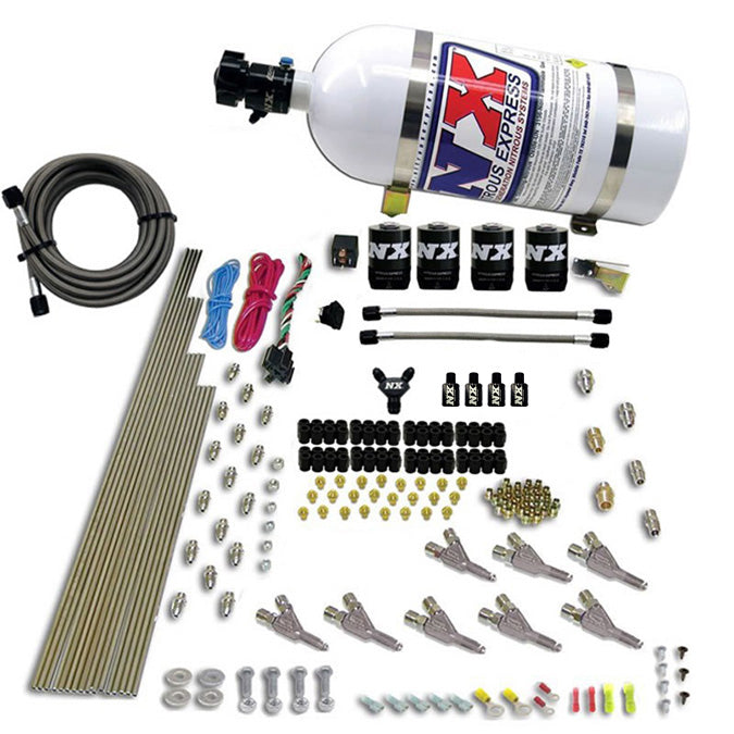 Direct Port SSV de 8 cilindros para aplicaciones EFI 10LB Nitrous Express NX 80016EFI-10