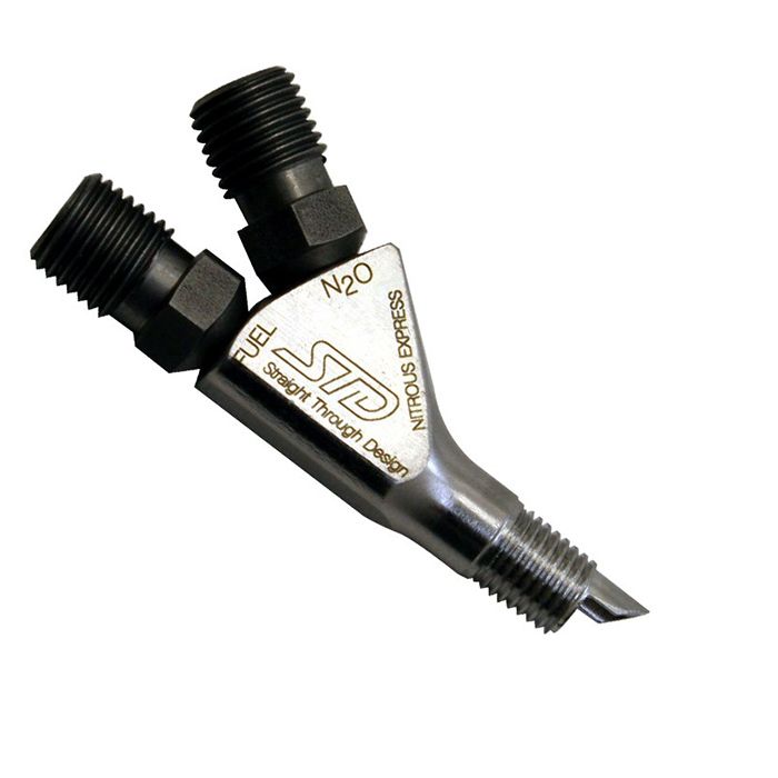 Boquilla de diseño recto S.T.D con conexiones 1/16 NPT Nitrous Express NX 80018
