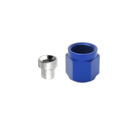 AN3 B-Nut and Sleeve Blue Nitrous Express NX 80090