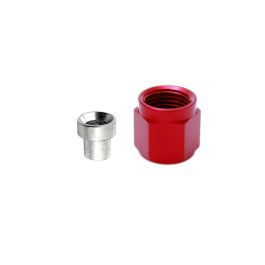 AN3 B-Nut and Sleeve Red Nitrous Express NX 80091