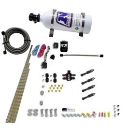 Dry Direct Port Nitrous System 4 Cylinder 5LB Nitrous Express NX 93046-05