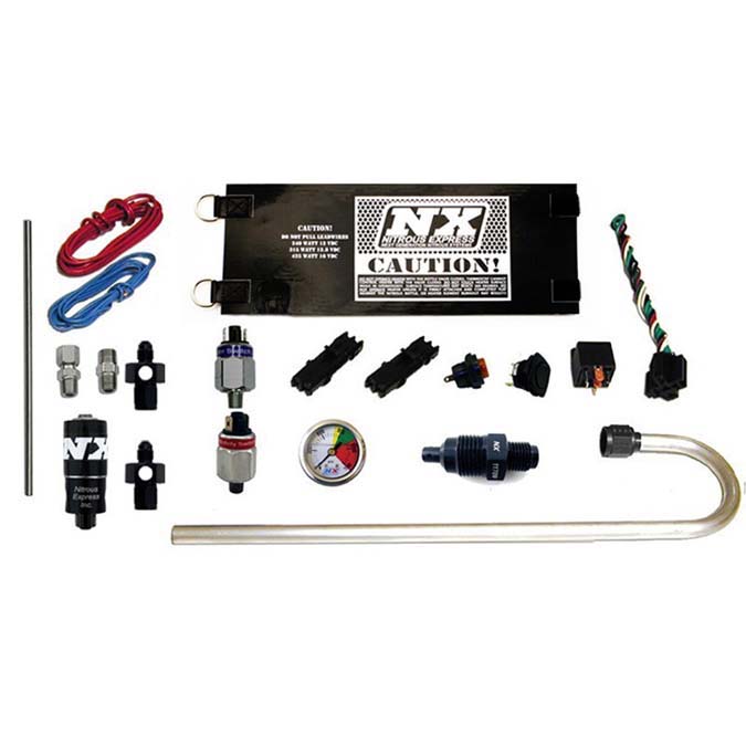 Pack de accesorios Genx-2 para sistema carburado con línea de alimentación 6AN Nitrous Express NX GENX2-6CARB