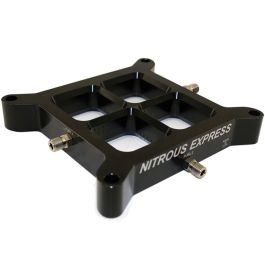 Dual Entry Billet Crossbar Plate Only 4150 Flange Nitrous Express NX NP616