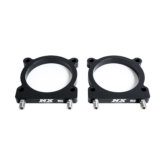 Placas de doble cuerpo de aceleración solo para Mustang 5.0L 2024+ Nitrous Express NX NP964