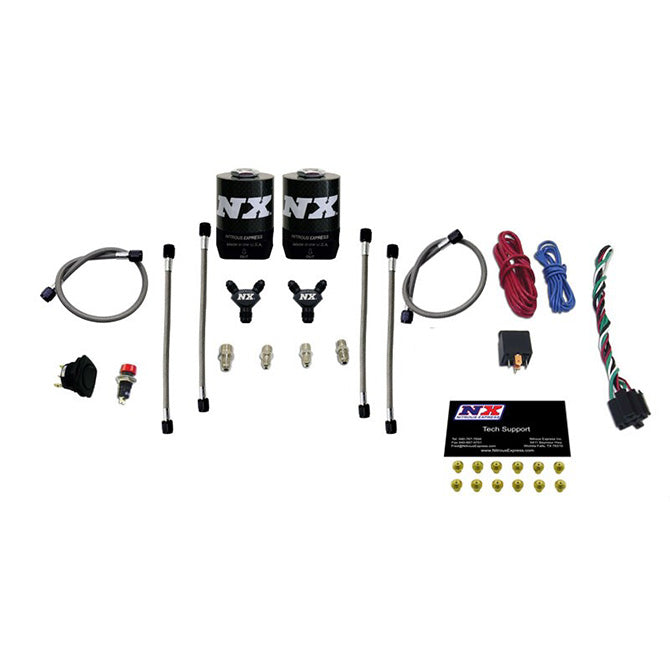 Kit de ampliación a doble etapa para placas de cuerpo de mariposa de doble etapa Nitrous Express NX NX933D