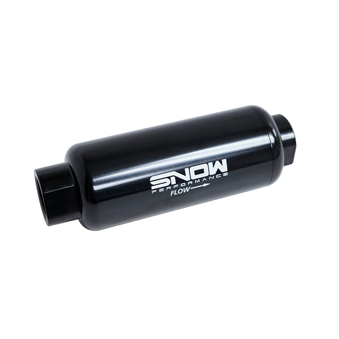 Filtro de combustible de cuerpo grande de 30 micras (entrada/salida -12 ORB) Nitrous Express NX SNF-20115