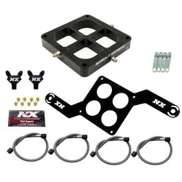 Dual Stage Billet Crossbar Plate Convesion 4500 Flange 50-300Hp Nitrous Express NX NX608