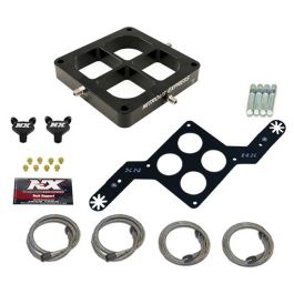 Dual Stage Billet Crossbar Plate Convesion 4500 Flange 100-500Hp Nitrous Express NX NX618