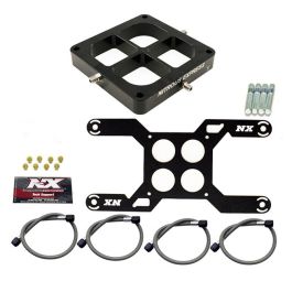 Dual Stage Billet Crossbar Plate Convesion 4500 Flange 100-1000Hp Nitrous Express NX NX647