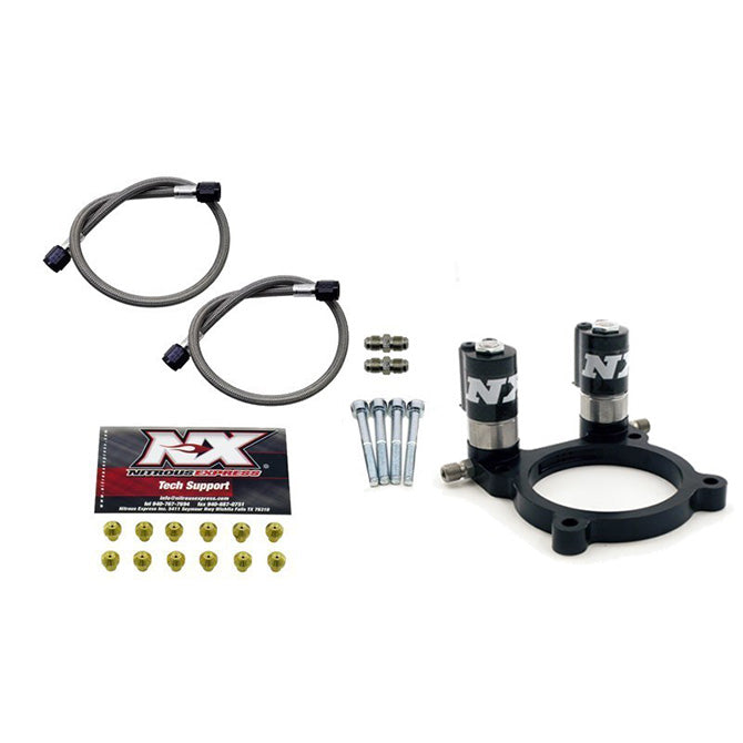 Conversión de placa de nitro con solenoides integrados para Ford 3.5 / 3.7 Nitrous Express NX NX952