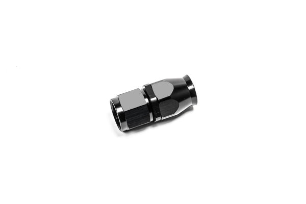 Extremo de manguera AN10 recto de PTFE negro Radium Engineering