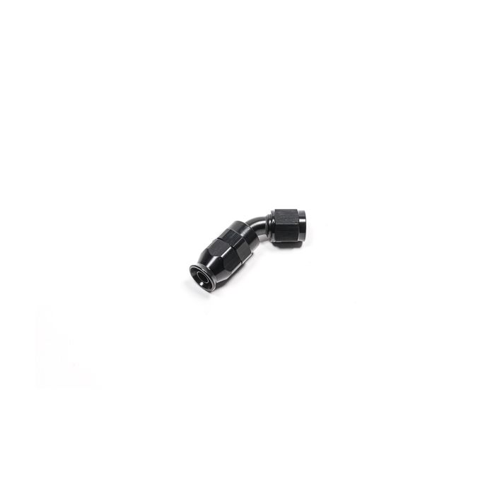 Conector de manguera AN10 de 45 grados, PTFE negro, Radium Engineering
