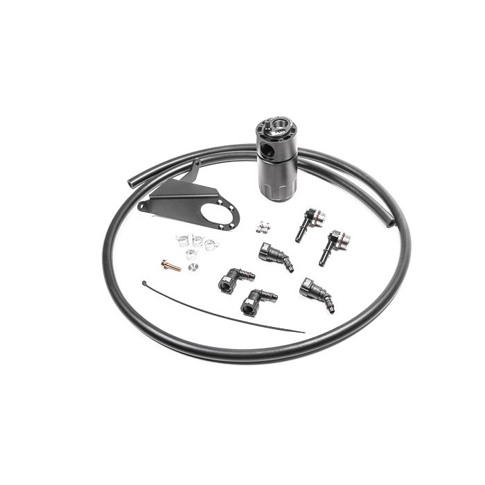 Radium Engineering PCV Fluid Lock Oil Catch Can Kit for 2014-2019 Chevrolet Corvette LT1