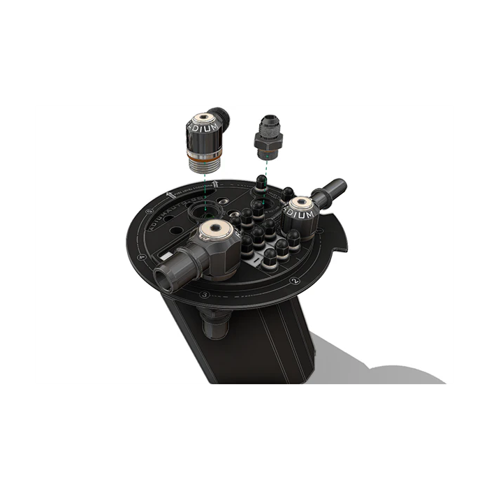 AEM 50-1220 DW440 Radium Engineering Fuel Pump Hanger for 2016+ Honda Civic (exc. FL5)