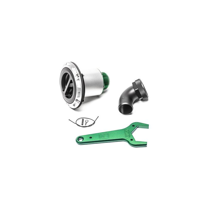 Radium Engineering 1.5 inch Remote Mount Vented Standard Filler Neck