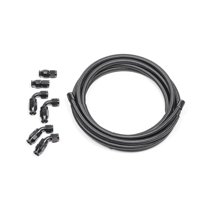 Kit de mangueras universales de PTFE 8AN, color negro carbón, de Radium Engineering