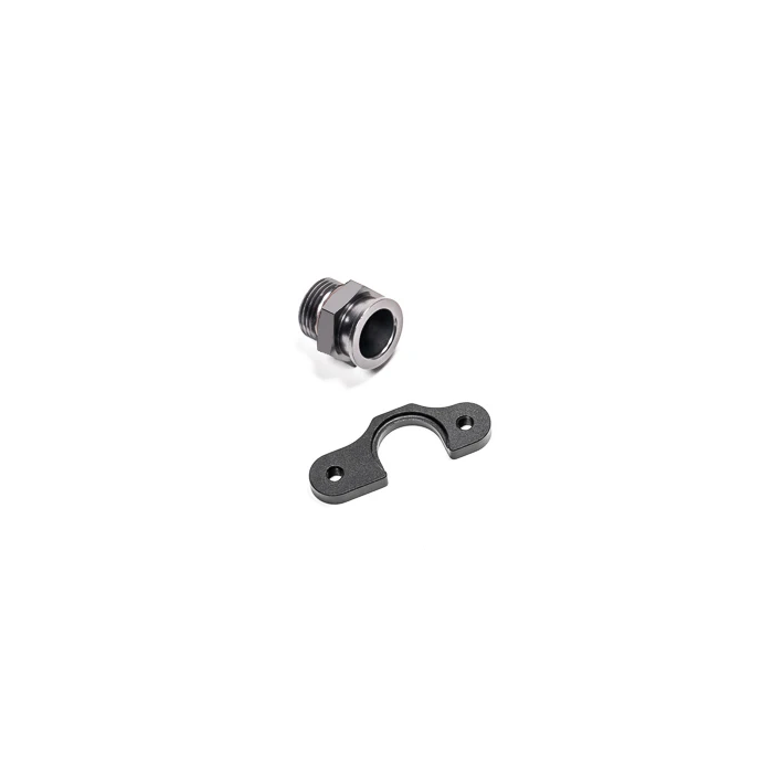 Radium Engineering 8AN ORB Sensor Adapter, 16mm bore, 41mm offset, M5 for 2005-2009 Ford Focus