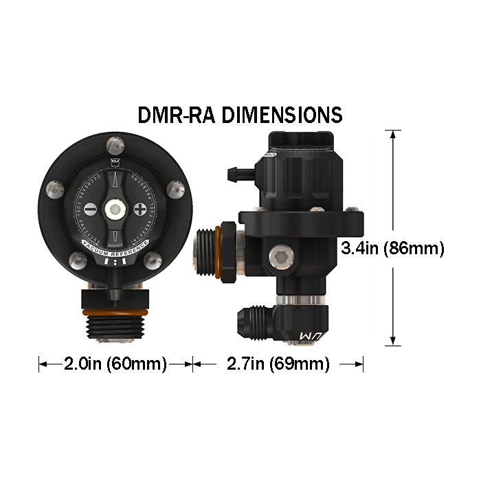 Radium Engineering DMR Direct Mount Regulator Green