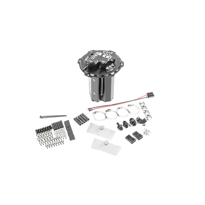 Soporte para bomba de combustible Walbro GSS342 AEM 50-1220 Radium Engineering para Mitsubishi EVO X 2008-2015