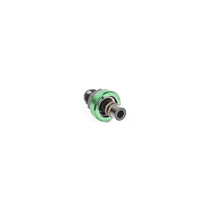 Radium Engineering - Adaptador macho 6AN a macho con cierre de resorte de 3/8 pulg.