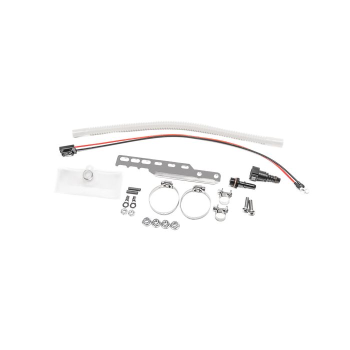 The double pump module is compatible with Walbro GSS342 AEM 50-1200 Radium Engineering for Honda Del Sol.