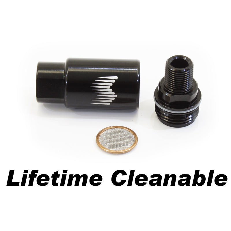 Snow Performance SNO-38FIL Machined Aluminum 100-Micron Water-Methanol Filter – otra vista