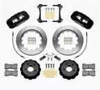 Kit de frenos delantero Wilwood 140-13886 AERO6 Big Brake 14.00 negro para Ford