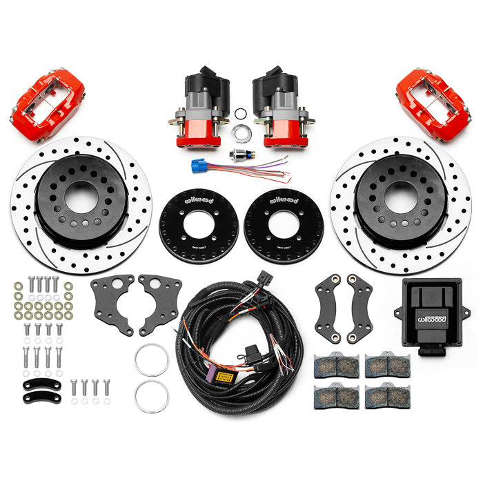 Wilwood 140-16164 Kit de frenos trasero Forged Dynalite 12,19 taladrado