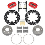 Wilwood 140-17568-DR NDPR Kit de frenos delantero UTV taladrado rojo para Polaris RZR