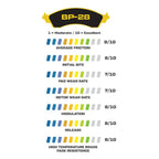 Wilwood Brake Pads 150-28-4908K BP-28 4908 High Temp Racing Pads .31