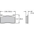 Wilwood 150-45-7816K BP-45 High-Temp Competition Brake Pads