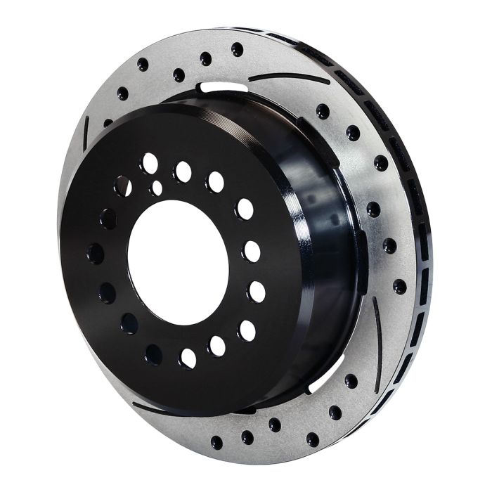 Wilwood 160-11375-BK SRP Disco de freno perforado de alto rendimiento 11.00 Izquierdo Negro