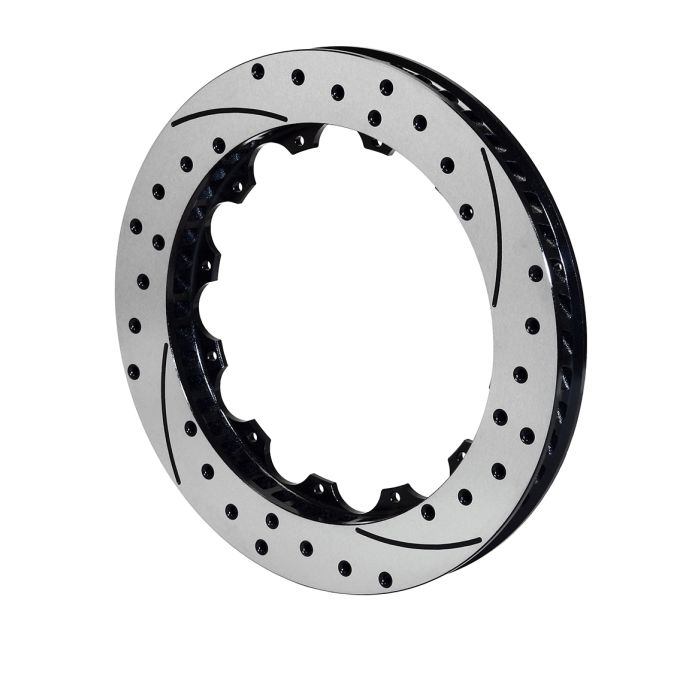 Wilwood 160-13544-BK SRP Drilled Performance Rotor 12.88 Left Black