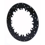 Rotor de montaje dinámico de acero perforado Wilwood 160-4766 de 12,9 pulgadas