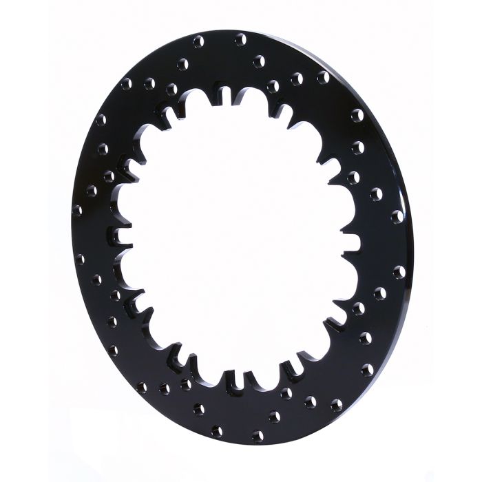 Rotor de montaje dinámico de acero perforado Wilwood 160-4766 de 12,9 pulgadas