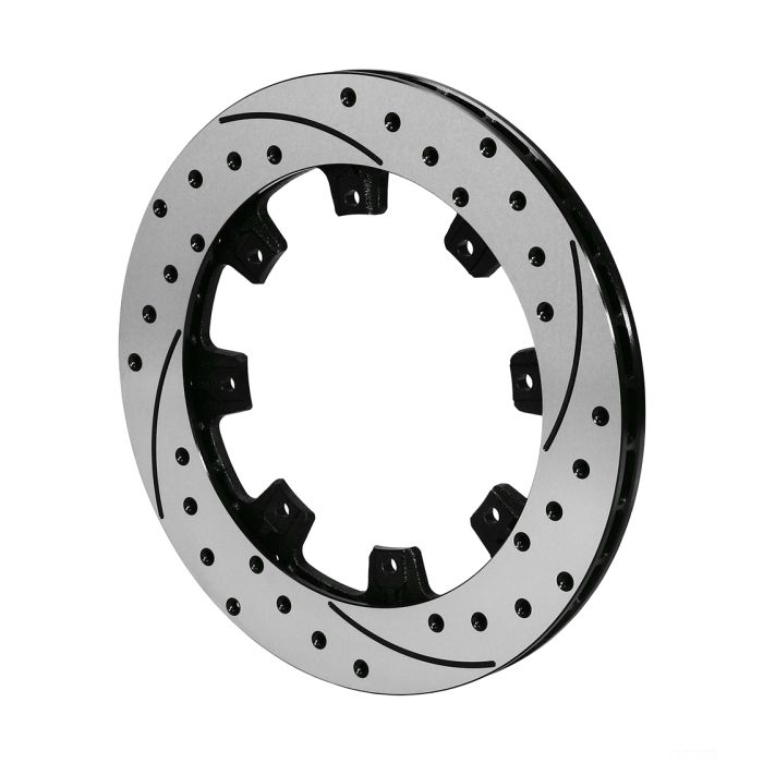 Wilwood 160-7101-BK SRP Drilled & Slotted Performance 11.75 Right Black