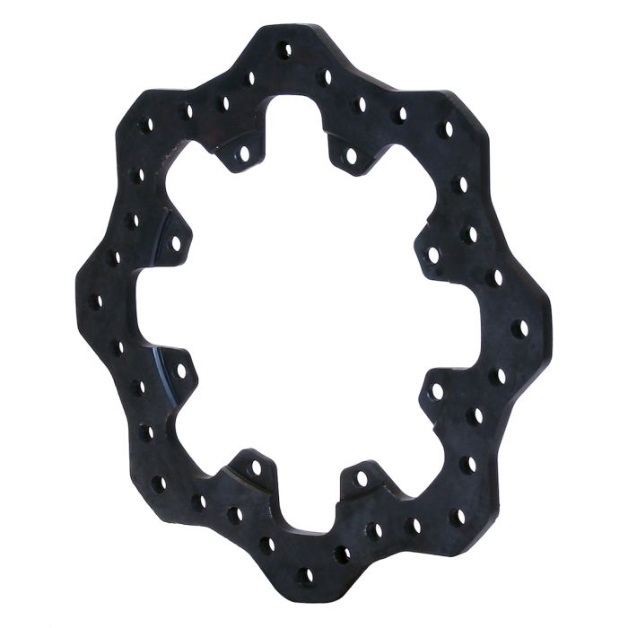 Wilwood 160-9773 Drilled Steel Scalloped Rotor 12.19