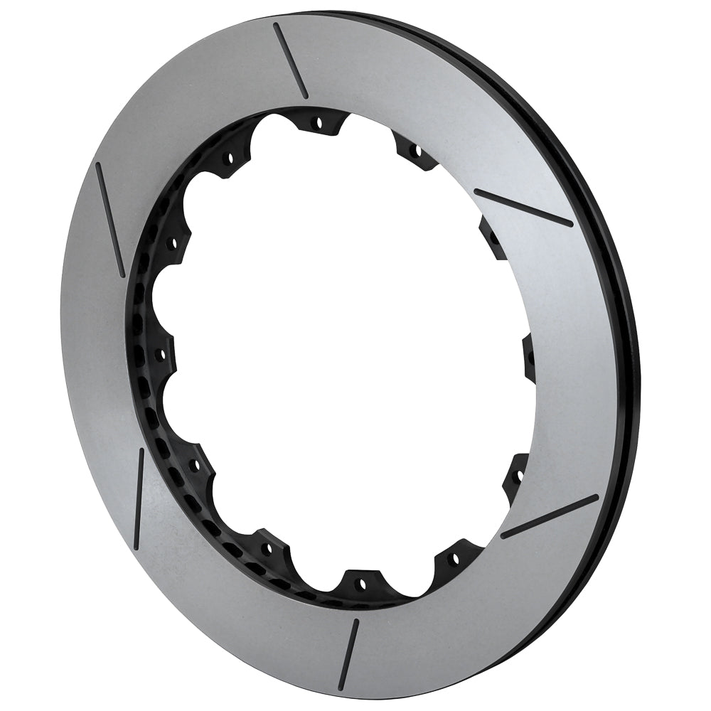 Wilwood 160-9960-GTB Disco GT 48 aletas curvas izquierdo negro 12,88