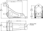 Base de pedal de freno Wilwood 330-14999