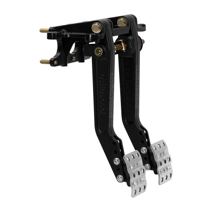 Pedal de freno y embrague Wilwood 340-16382 con montaje oscilante, relación 5.5-6.25:1, triple cilindro maestro