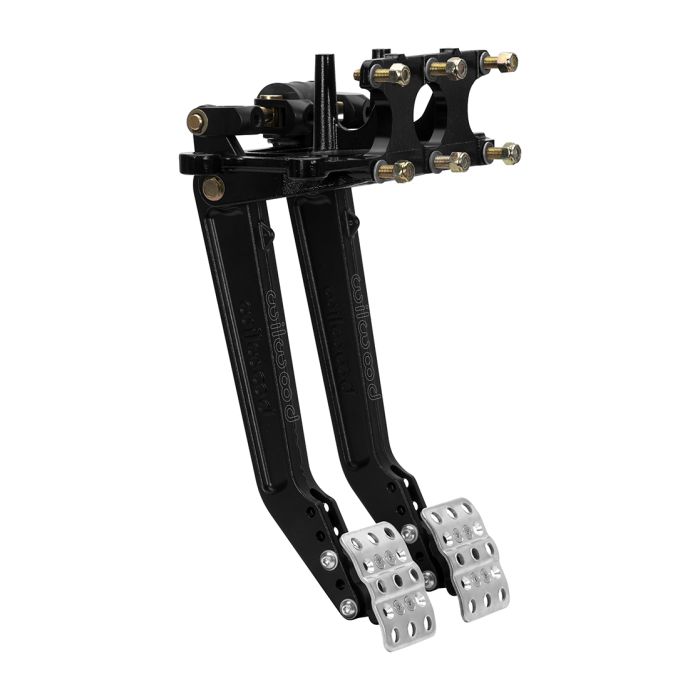 Pedal de freno y embrague Wilwood 340-16385 con montaje oscilante, relación 5.5-6.25:1, triple cilindro maestro.