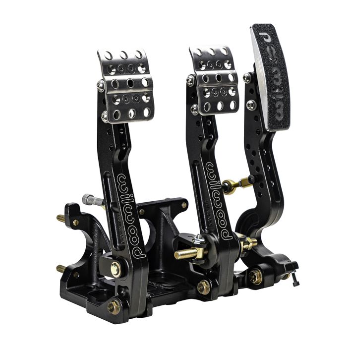 Pedal de freno/embrague y acelerador Wilwood 340-16603 con varillaje del acelerador