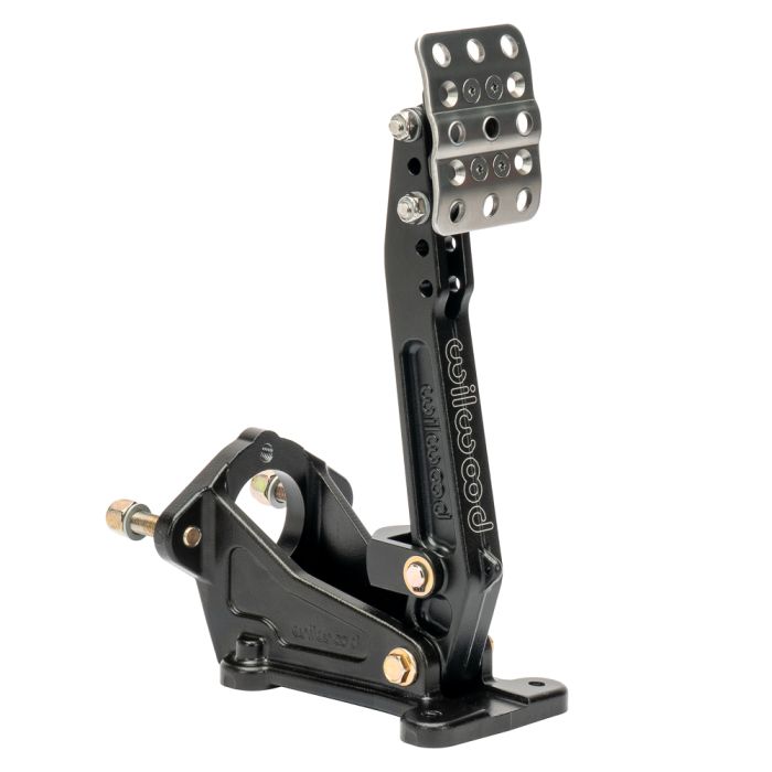 Pedal de freno Wilwood 340-17698 para montaje en piso, relación 5.25-6:1, para motocicletas tándem.